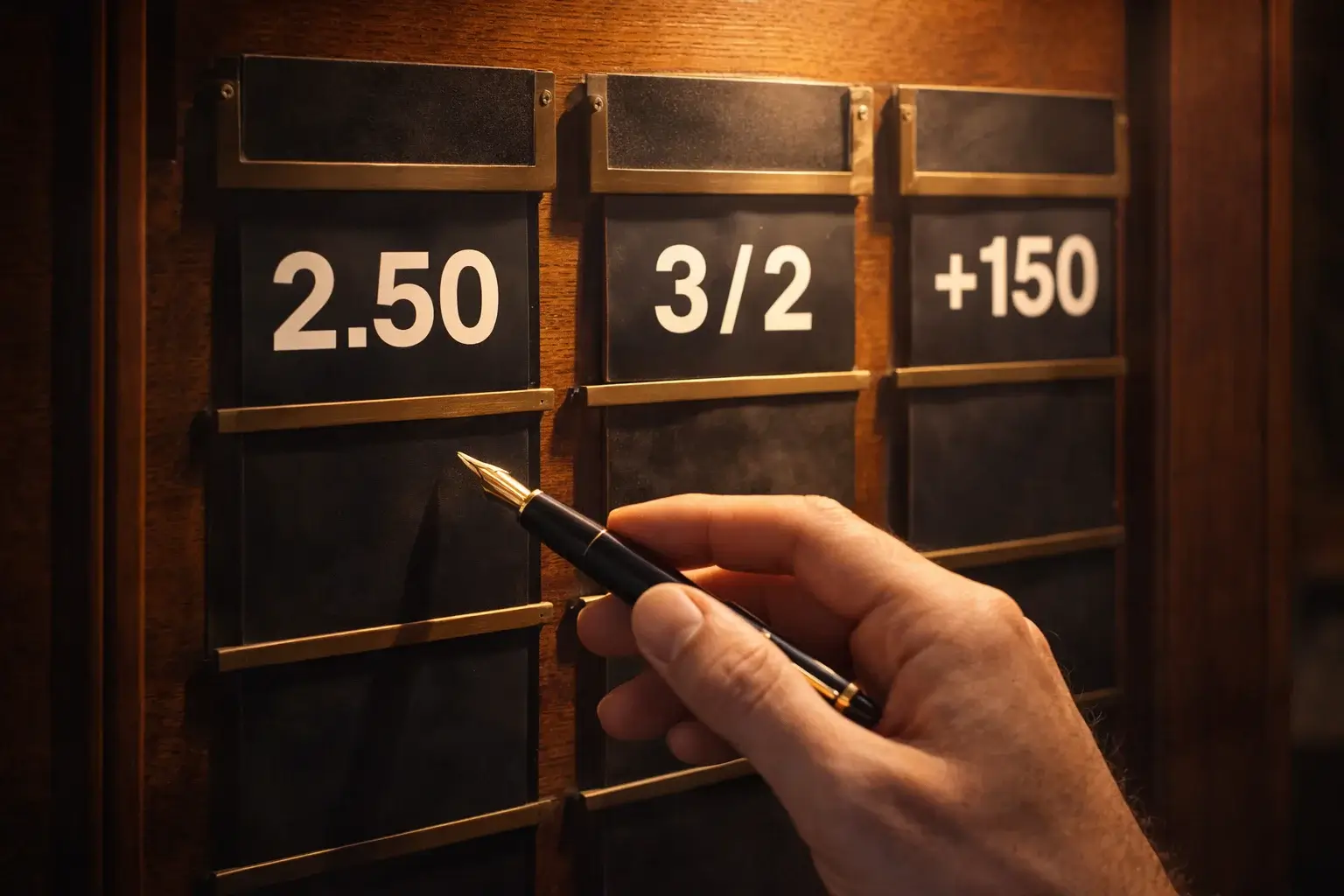 Odds formaten uitgelegd met decimale, fractionele en Amerikaanse noteringen op een scorebord